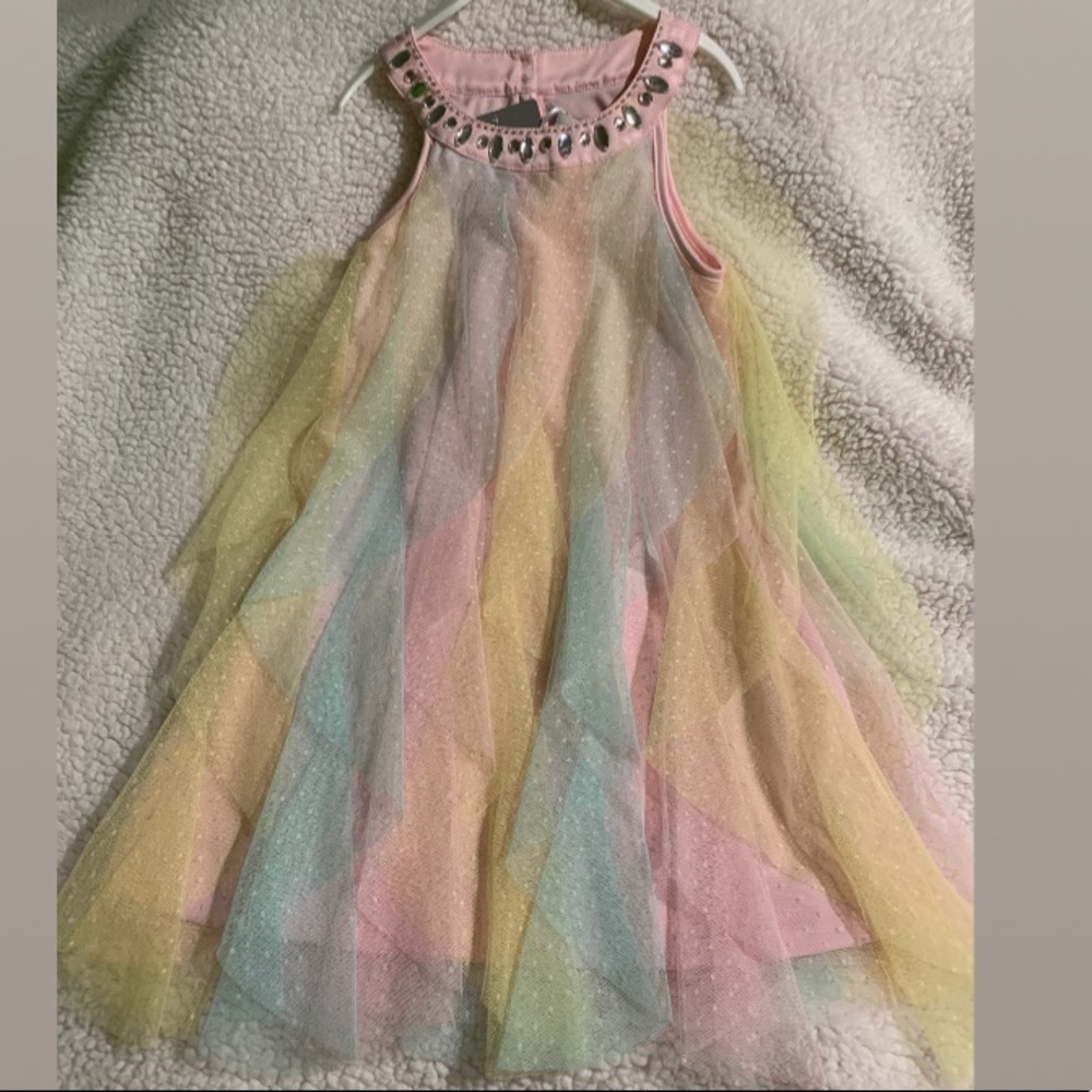 Tahari pastel dress